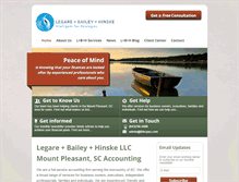 Tablet Screenshot of lbhcpas.com